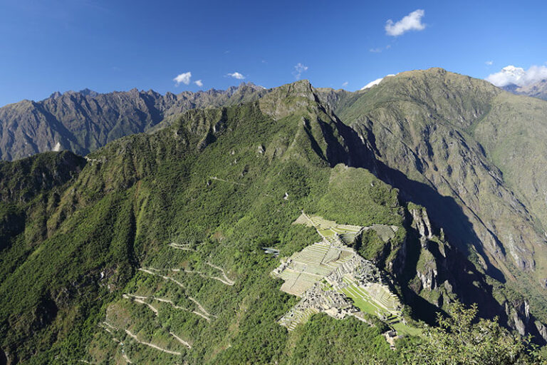 Geografía en Machu Picchu
